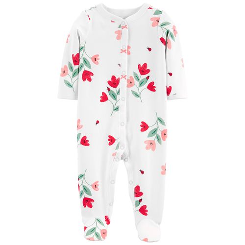 Carter´s Osito-Pijama Algodón Broches Floral
