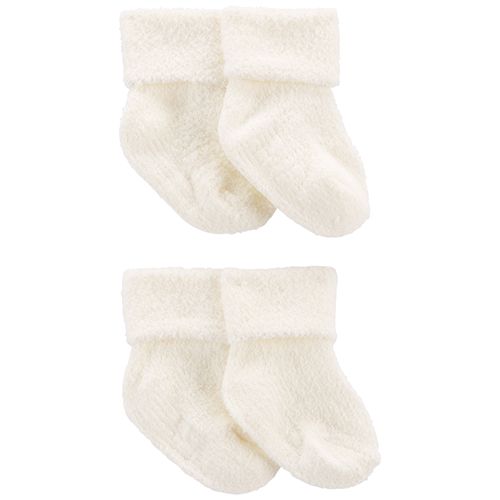 Carter´s Pack 4 Medias Blanco