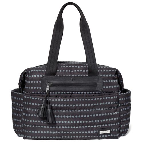 Skip Hop Bolso Maternal Riverside Negro con lunares