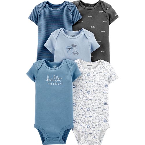 Carter's Pack 5 Bodys Animales