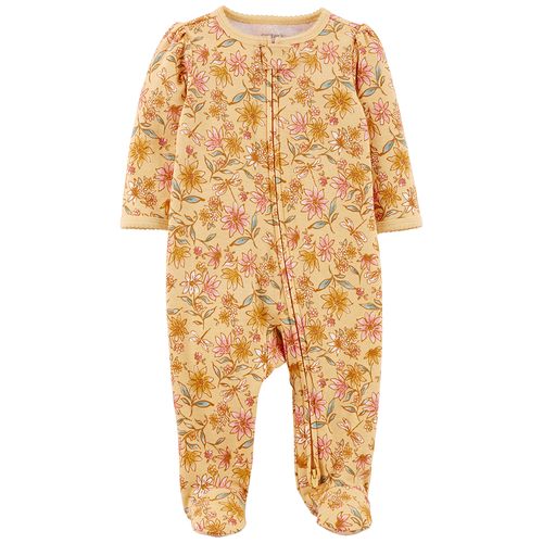 Carter´s Osito-Pijama Algodón Cierre Floral