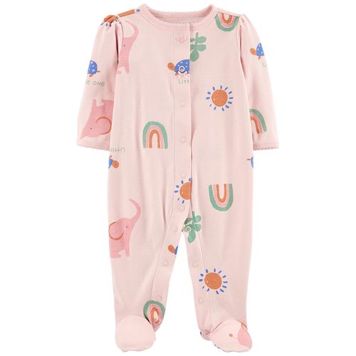 Carter´s Osito-Pijama Algodón Broches Elefante Tortuga