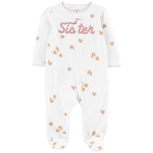 Carter´s Osito-Pijama Algodón Cierre Little Sister