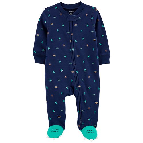 Carter's Osito-Pijama Algodón Cierre Dinos