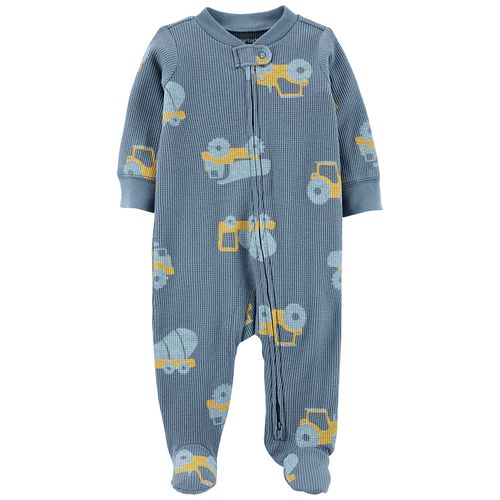 Carter's Osito-Pijama Algodón Cierre Tractor
