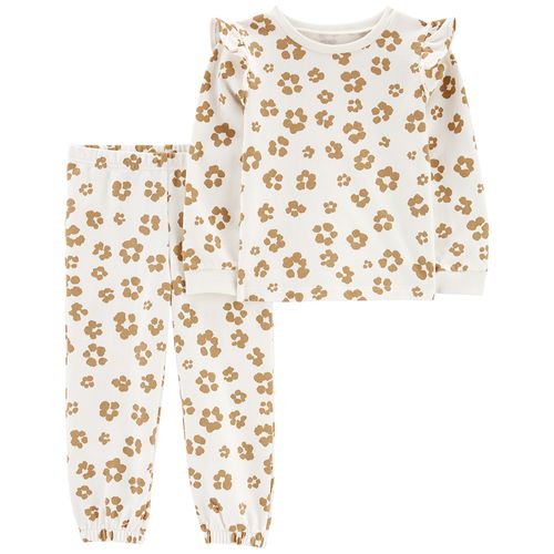 Carter´s Set 2 Piezas Remera Mangas Largas Pantalón Leopardo