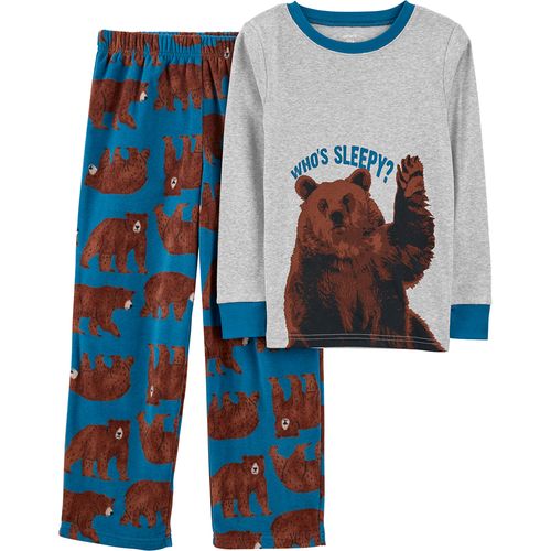 Carter's Set 2 Piezas Pijama Algodón Micropolar "Osos"