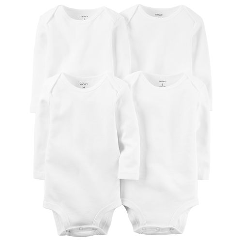 Carter´s Pack 4 Bodies Manga Larga