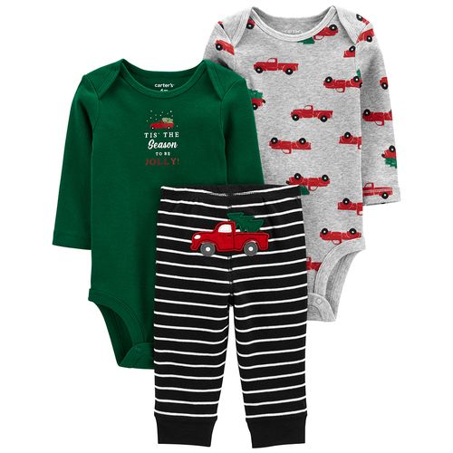 Carter's Set 3 Piezas Bodies Pantalón