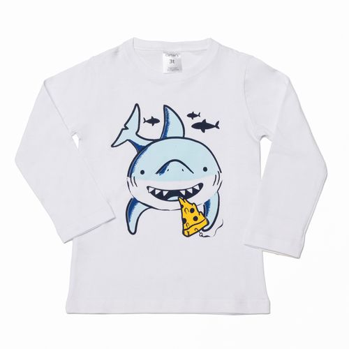 Carter's Remera Mangas Largas Estampa Color Blanco