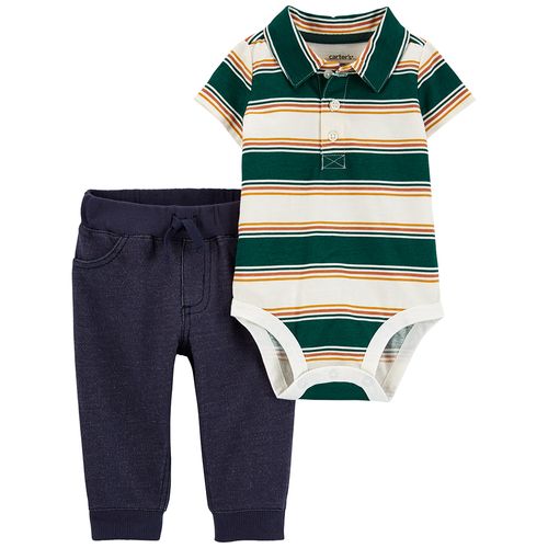 Carter´s Set 2 Piezas Body Mangas Cortas Pantalon