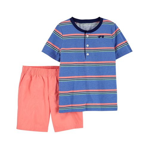 Carter´s Set 2 Piezas Remera Mangas Cortas Short