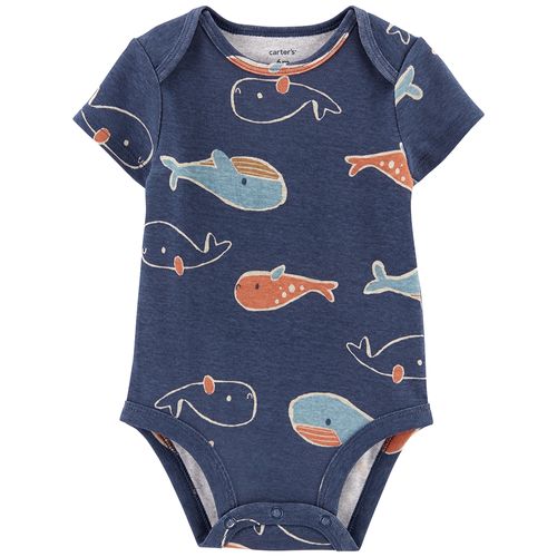 Carter´s Body Mangas Cortas Ballenas