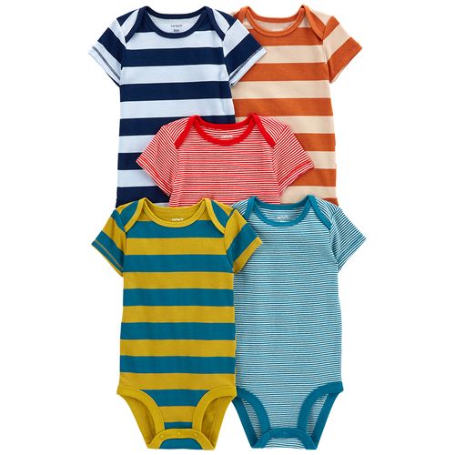 Carter´s Pack 5 Bodies Mangas Cortas
