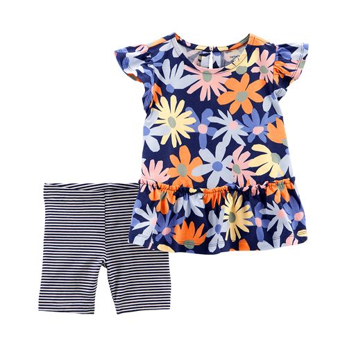 Carter´s Set 2 Piezas Remera Mangas Cortas Y Short