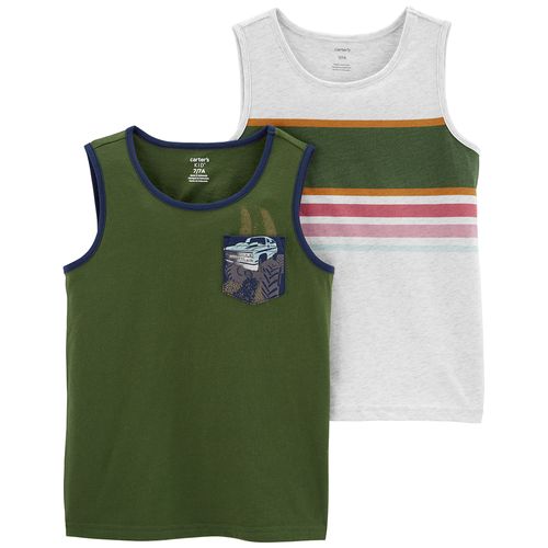 Carter´s Pack 2 Remeras musculsas