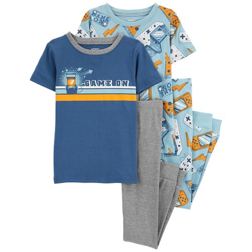 Carter´s Set 4 Piezas Pijama Algodon Video Juegos