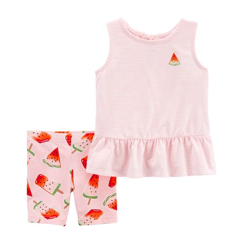 Carter´s Set 2 Piezas Remera Musculosa Short Sandia