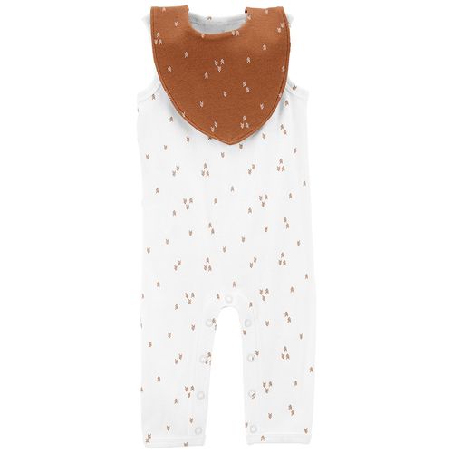Carter´s Set 2 Piezas Enterito Musculosa Babero