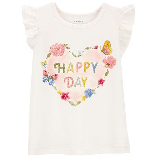 Carter´s Remera Con Volados Happy Day