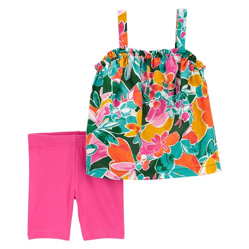 Carter´s Set 2 Piezas Remera Musculosa Short Floral
