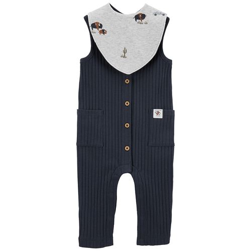 Carter´s Set 2 Piezas Enterito Musculosa Babero