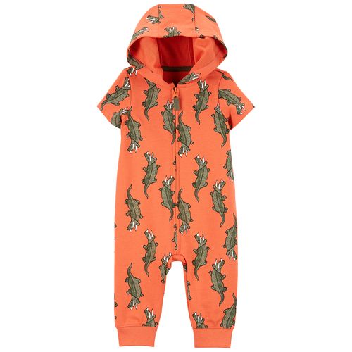 Carter´s Enterito Mangas Cortas Capucha Dinosarurios