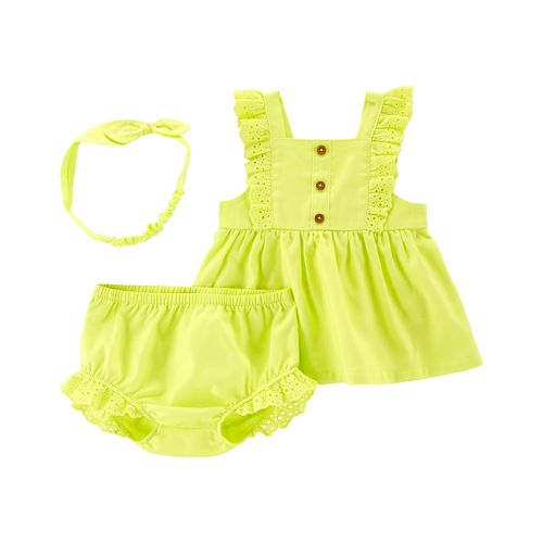 Carter´s Set 3 Piezas Remera Musculosa Short Vincha