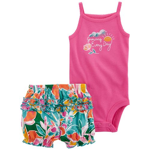 Carter´s Set 2 Piezas Body Musculosa Short Growing Every Day