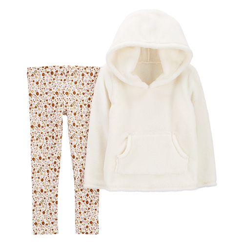 Carter´s Set 2 Piezas Buzo Capucha Calza Floral