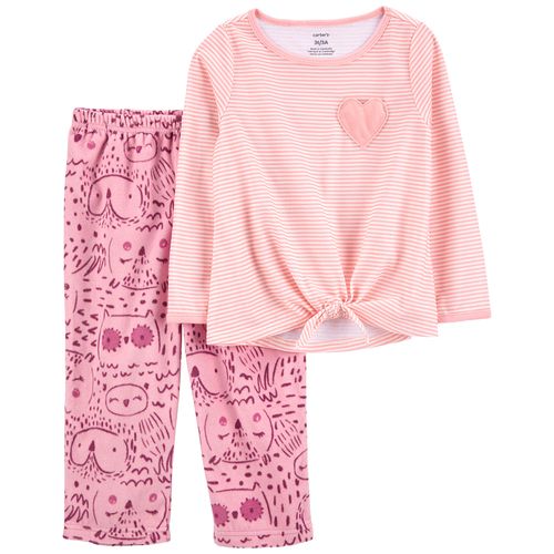 Carter´s Set 2 Piezas Pijama Algodon Micropolar Buho