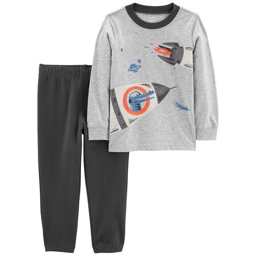 Carter´s Set 2 Piezas Remera Mangas Largas Pantalon Cohete