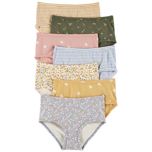 Carter´s Pack 7 Bombachas Algodon Corazones