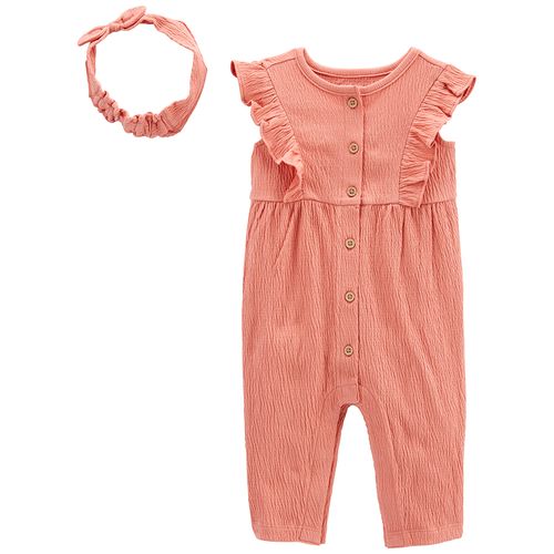 Carter´s Set 2 Piezas Enterito Vincha Volados