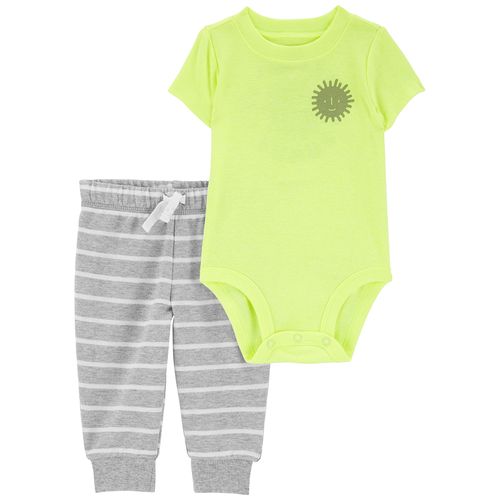 Carter´s Set 2 Piezas Body Mangas Cortas Pantalon Keepin It Sunny