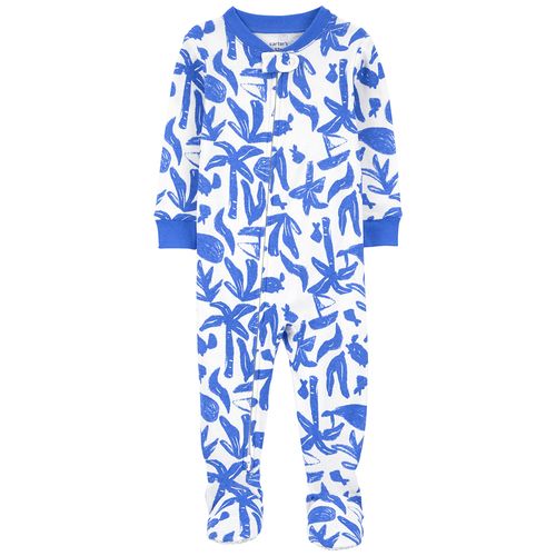 Carter´s Osito Pijama Algodon Cierre Tropical
