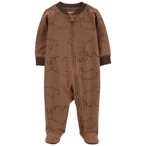Carter´s Osito Pijama Algodon Cierre Osos