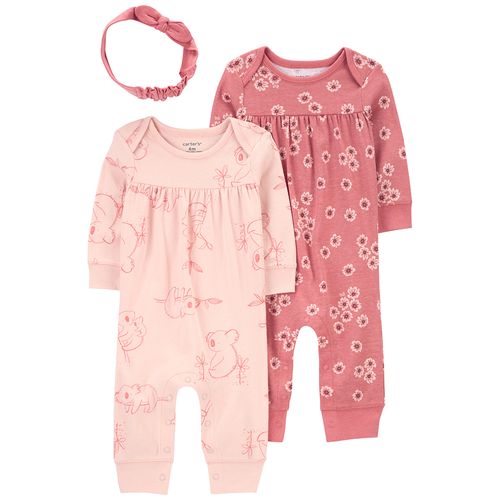 Carter´s Pack 3 Osito Pijama Vincha