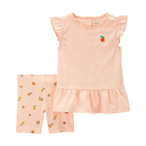 Carter´s Set 2 Piezas Remera Mangas Cortas Short