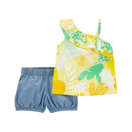 Carter´s Set 2 Piezas Remera Musculosa Short Tropical