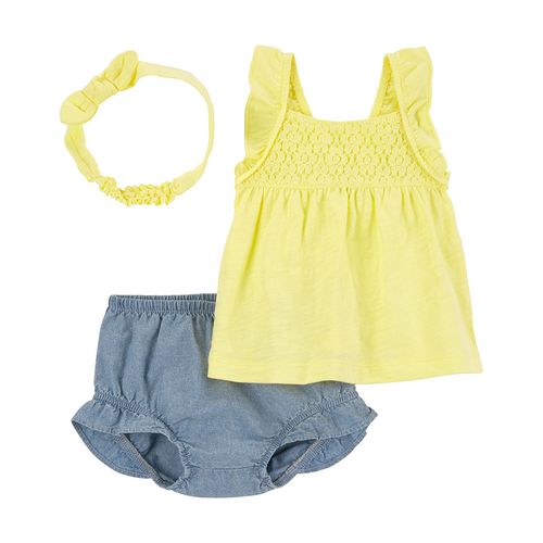 Carter´s Set 3 Piezas Remera Musculosa Short Vincha