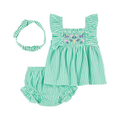 Carter´s Set 3 Piezas Remera Musculosa Short Vincha