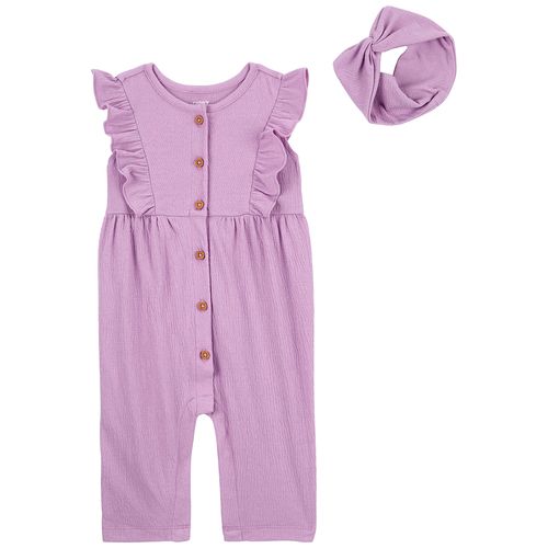 Carter´s Set 2 Piezas Enterito Musculosa Vincha