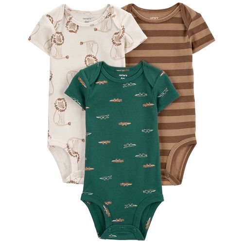 Carter´s Pack 3 Bodies Mangas Cortas