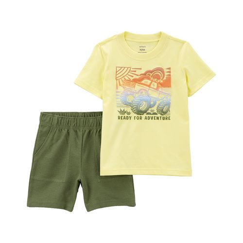 Carter´s Set 2 Piezas Remera Mangas Cortas Short