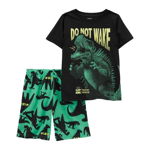 Carter´s Set 2 Piezas Pijama Algodon Remera Mangas Cortas Short
