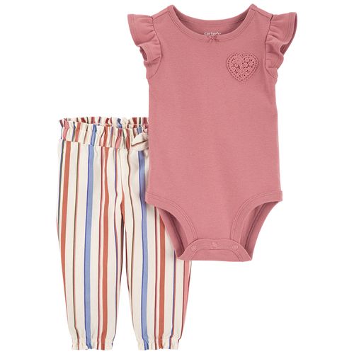Carter´s Set 2 Piezas Body Musculosa Pantalon