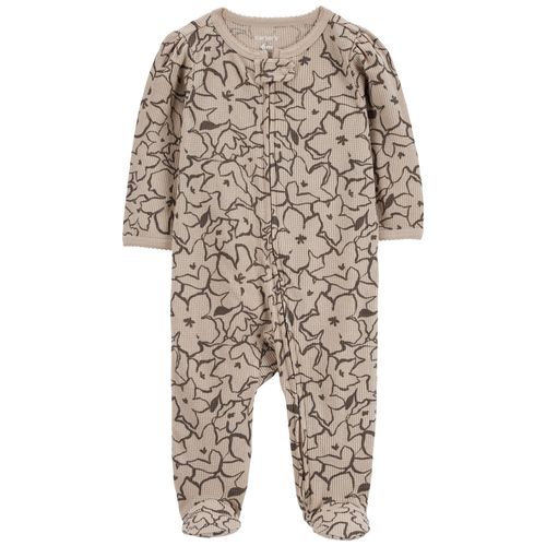 Carter´s Osito Pijama Algodon Cierre Floral