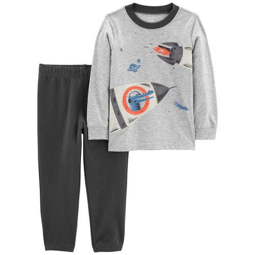 Carter´s Set 2 Piezas Remera Mangas Largas Pantalon Cohete