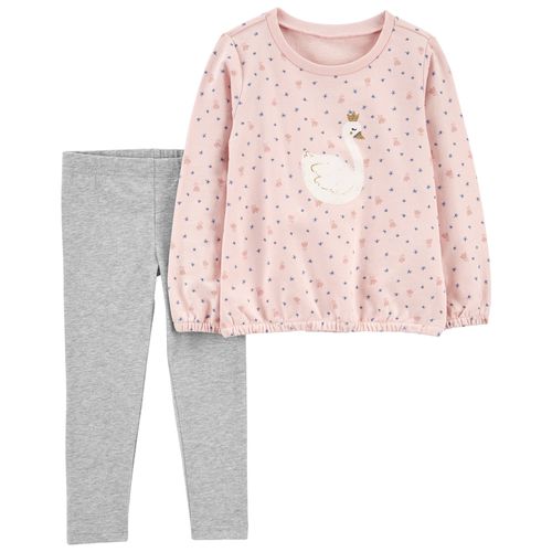 Carter´s Set 2 Piezas Buzo Calza Cisne